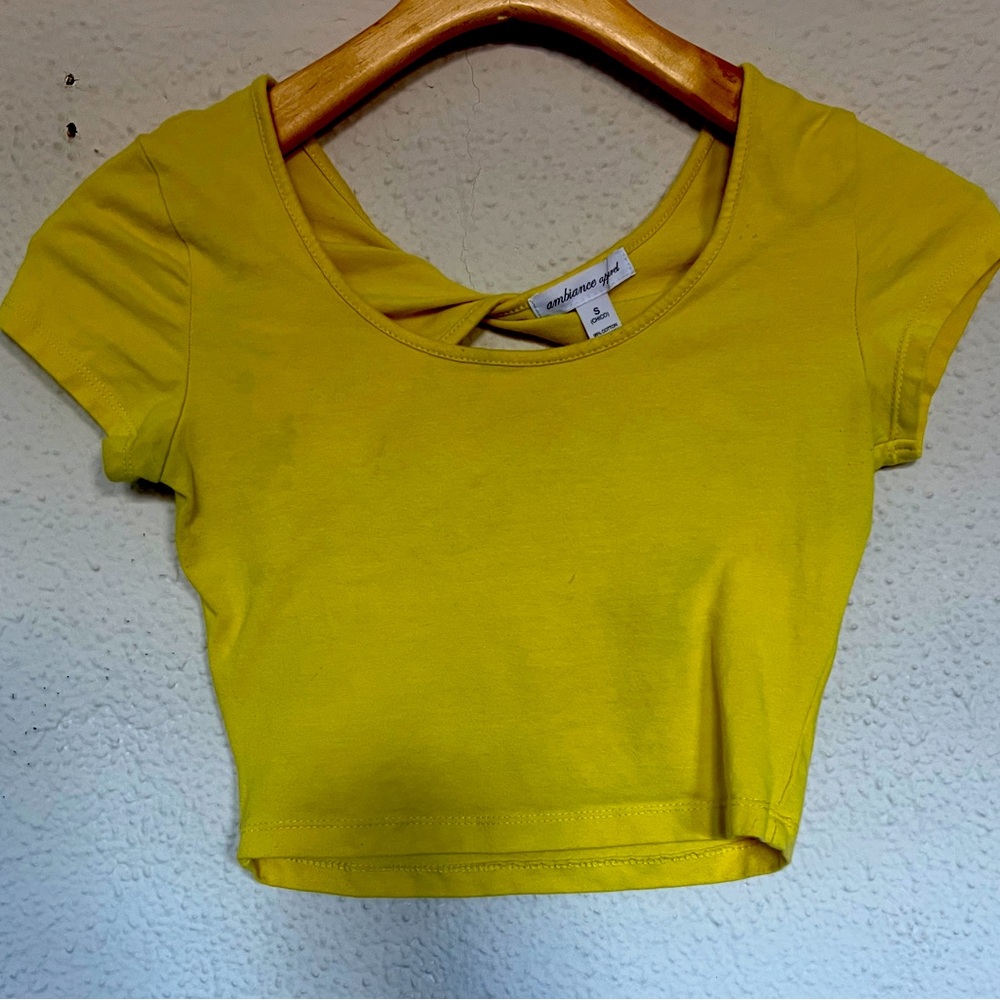 Dainty Open-Back Crop Top